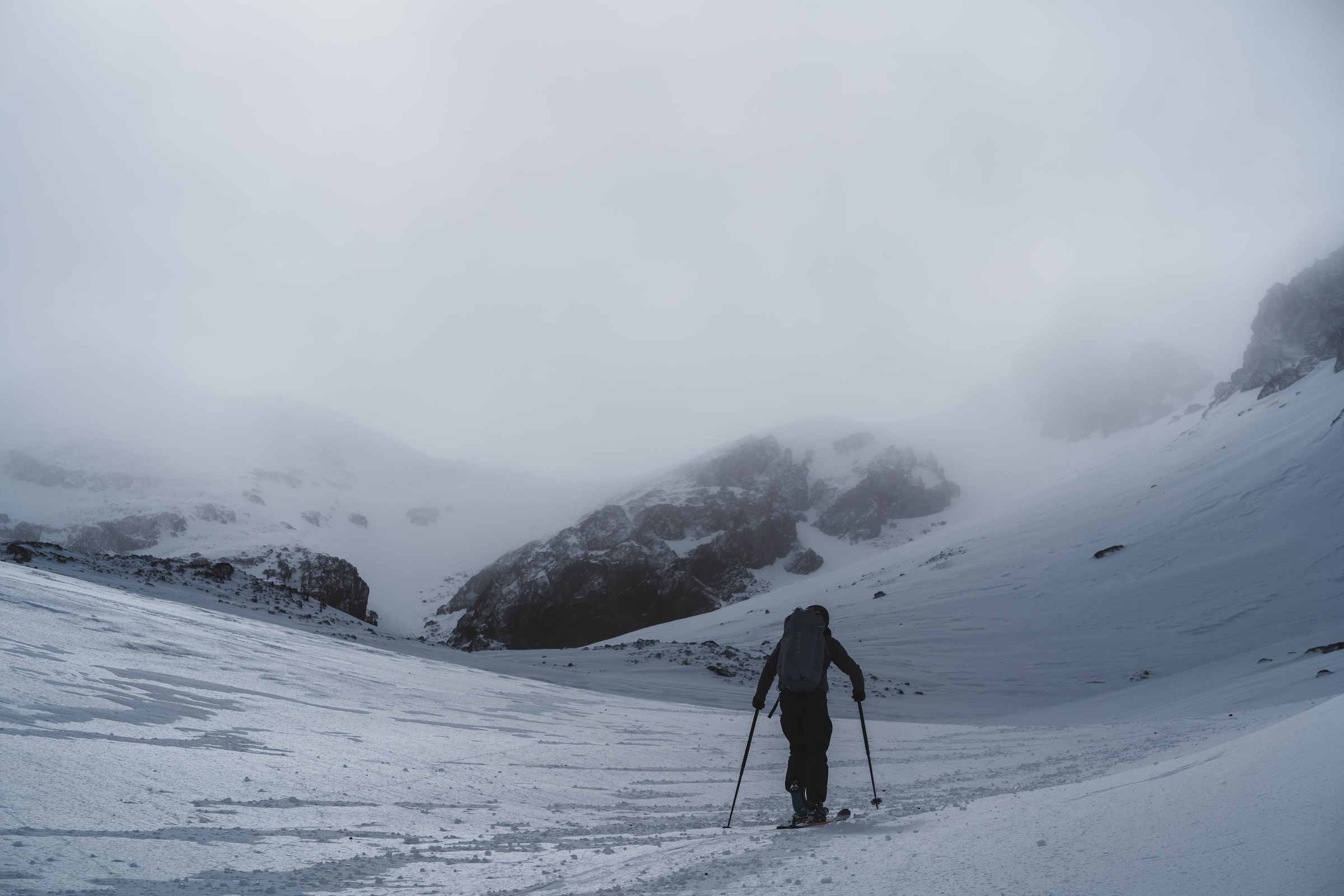 Traversee a ski et meteo montagne dans le massif du Toubkal, Haut Atlas marocain