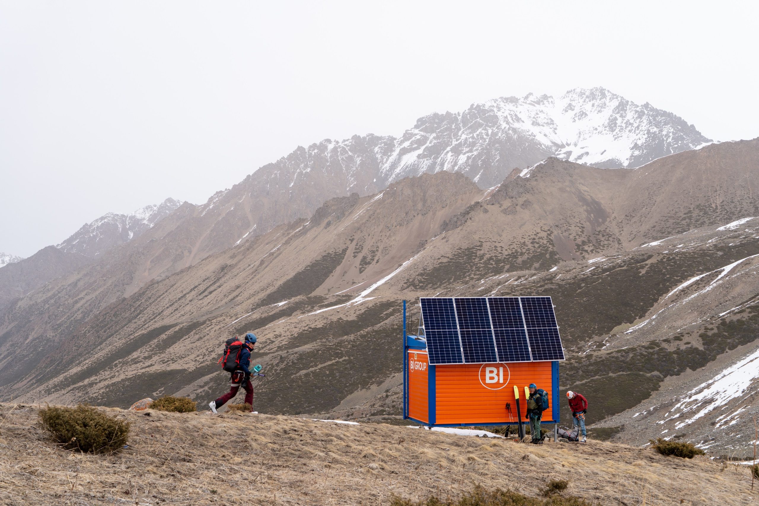 Bivouac dans les gorges de Talgar, Ile Alatau, Kazakhstan
