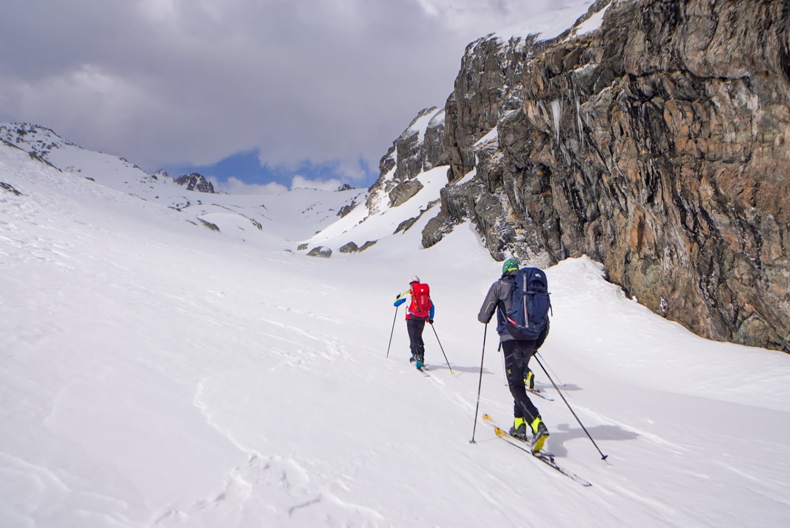 Raid à ski entre Argentera et Mercantour